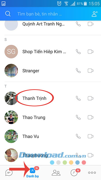 Chọn bạn bè