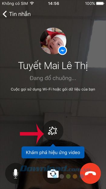 Thêm hiệu ứng camera