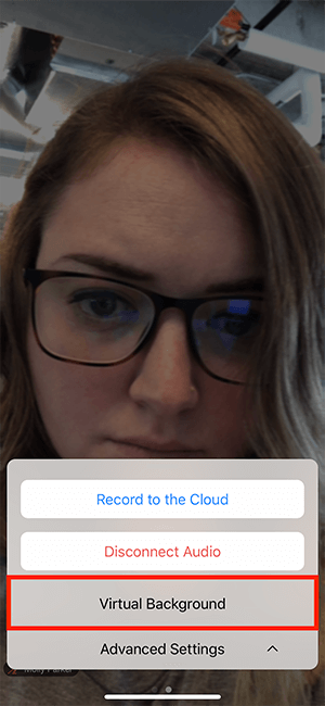 Lựa chọn thay đổi hình nền ảo trên Zoom