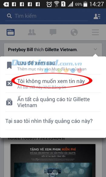 Ẩn bài viết quảng cáo trên Facebook