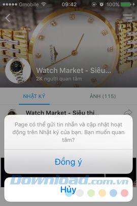 Nhấp Chuột Đồng Ý