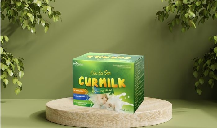 Cốm DK Pharma Curmilk hỗ trợ tăng lượng sữa 20 gói