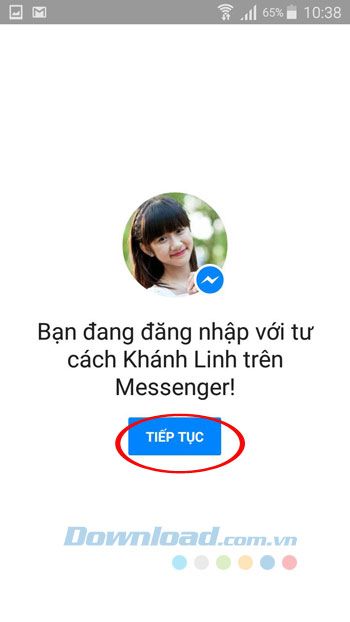 Xác minh việc đăng nhập