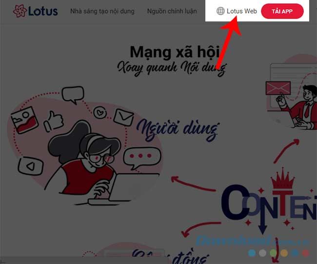 Trang chủ Lotus.vn