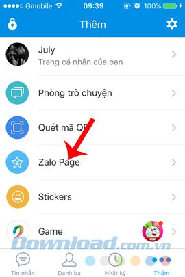 Trang Zalo