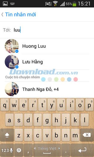 Ứng dụng Facebook Messenger