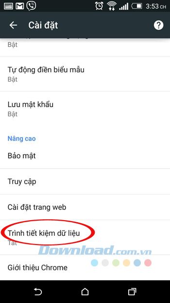 Chạm và Giữ Ứng Dụng