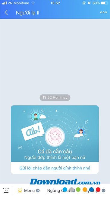 Hộp thoại chat