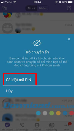 Bảo mật tin nhắn