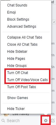 Cách tắt trò chuyện trên Facebook