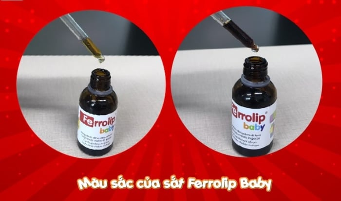 Màu sắc thông thường của Ferrolip Baby