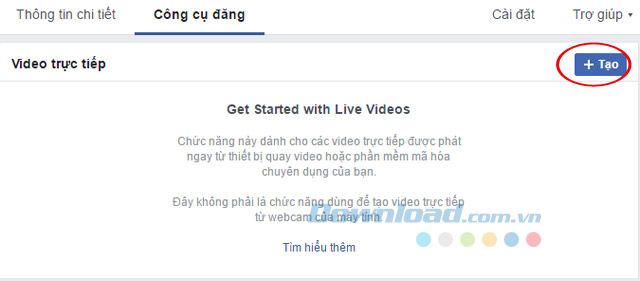 Tạo Video Trực tiếp