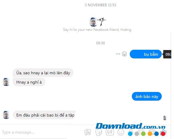 Hoàn tất việc xóa tin nhắn Facebook Messenger trên máy tính