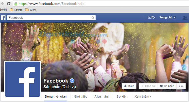 Hướng dẫn xem Fanpage của Facebook bản Việt Nam