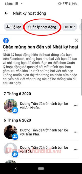 Phương pháp xóa hàng loạt bài viết trên Facebook 4