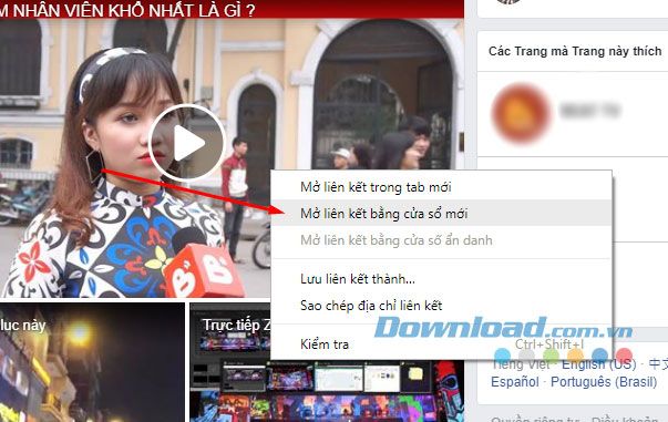 Hướng dẫn tải video từ Facebook