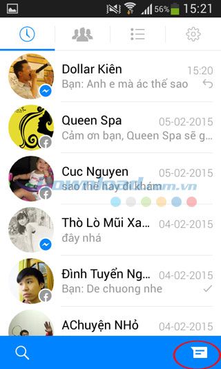 Ứng dụng Facebook Messenger