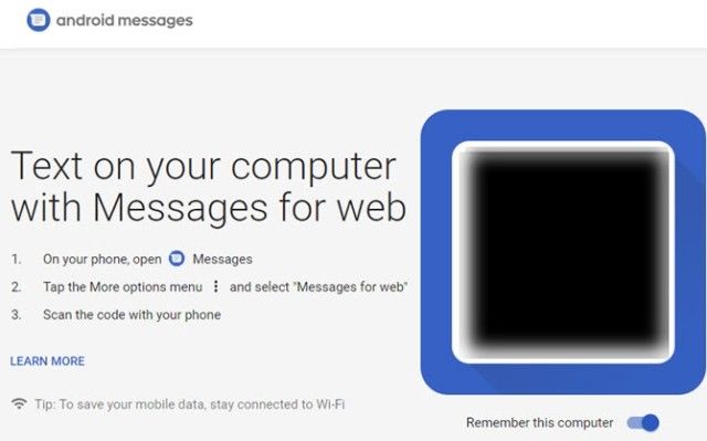 Hướng dẫn gửi tin nhắn miễn phí từ máy tính bằng Android Messages