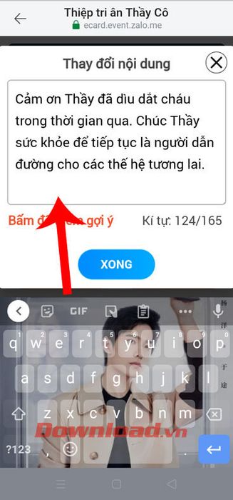 Viết lời chúc mới