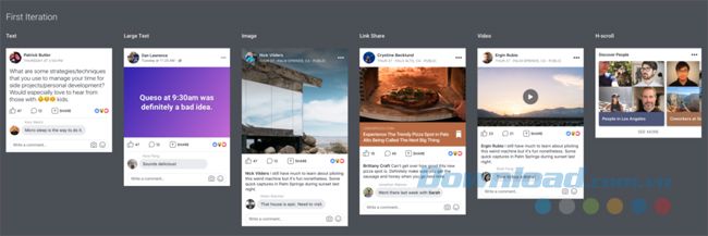 Giao diện mới của Facebook