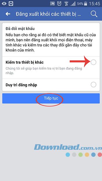 Kiểm tra thiết bị khác