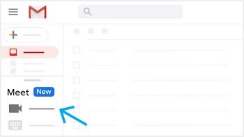 Bắt đầu cuộc họp video từ Gmail