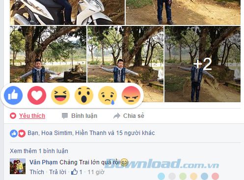 Facebook cập nhật 5 biểu tượng Phản ứng mới