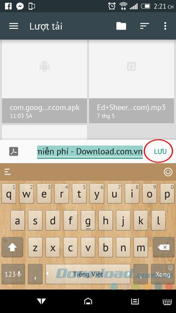 Lưu thành file PDF