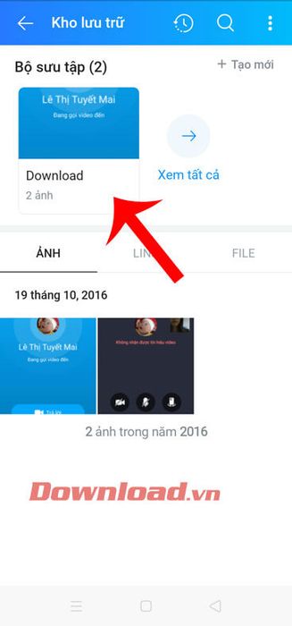 Bộ sưu tập đã được tạo thành công