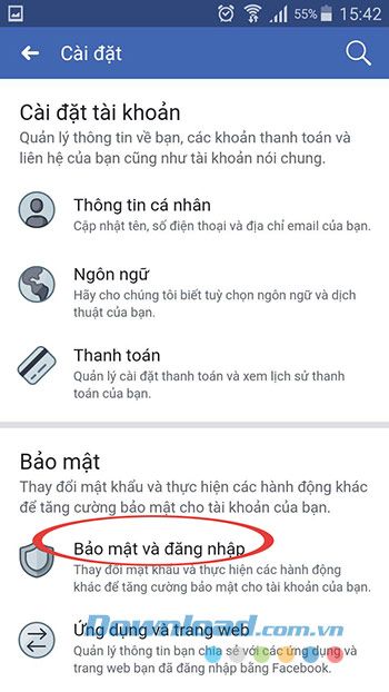 Bảo mật và Đăng nhập