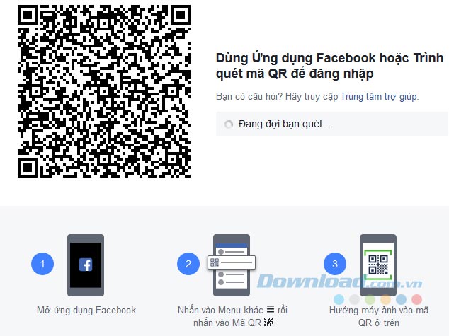 Quét mã QR Code dễ dàng