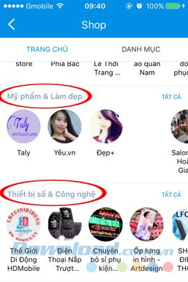 Danh Mục