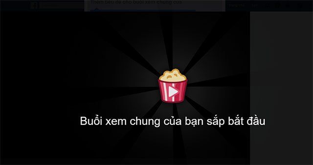 Khởi đầu buổi xem chung