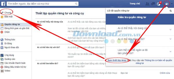 Cách đổi từ Facebook sang Fanpage