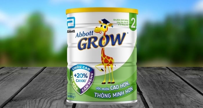 Sữa bột Abbott Grow số 2 hương vani 900g (6 - 12 tháng)