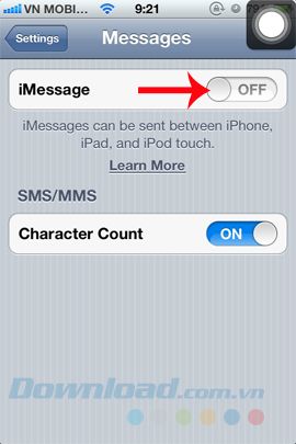 Kích hoạt iMessage