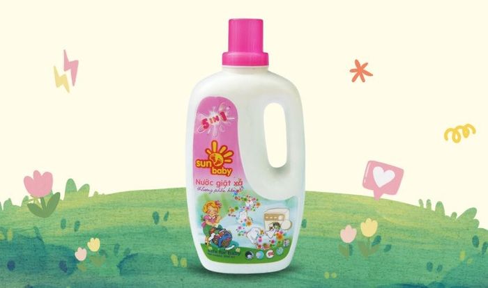 Nước giặt xả cho bé Sun Baby