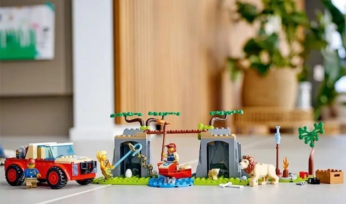 Đồ chơi lắp ráp xe địa hình cứu hộ Lego City