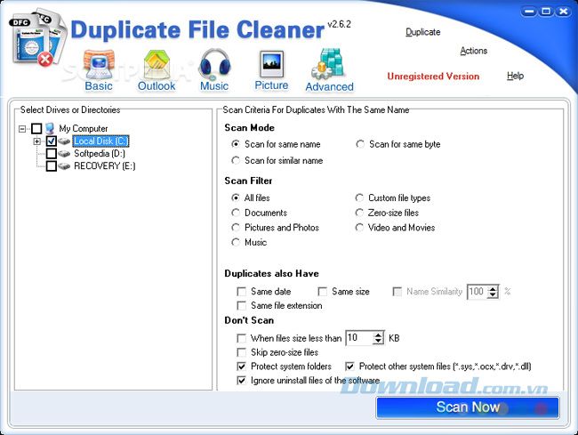 Duplicate File Cleaner