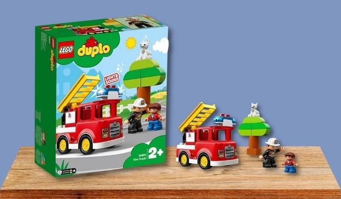 Đồ chơi xe cứu hỏa Lego Duplo 10901 (21 chi tiết) cho bé