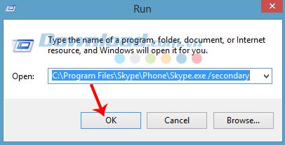 Sử dụng hai tài khoản Skype trên máy tính 64bit