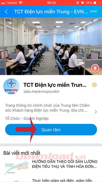 Quan tâm EVNCPC