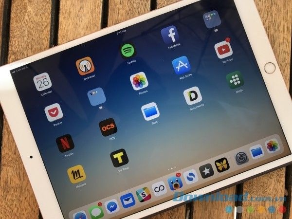 iOS 11 biến iPad thành một thiết bị hoàn toàn mới