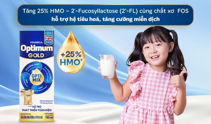 Lốc 4 hộp sữa pha sẵn Optimum Gold 110 ml (từ 1 tuổi)