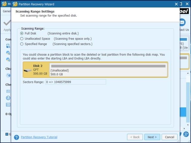 Khắc phục sự cố ổ đĩa bị unallocated bằng MiniTool Partition Wizard