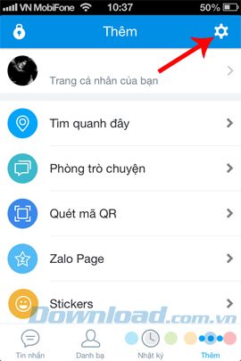 Biểu tượng cài đặt