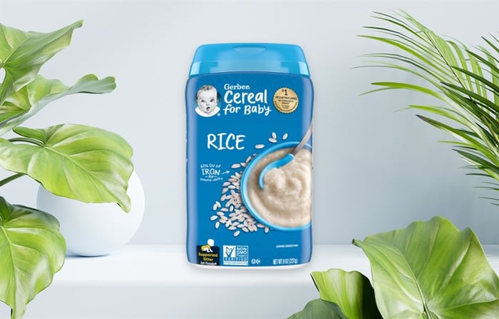 Bột ăn dặm Gerber Rice Cereal