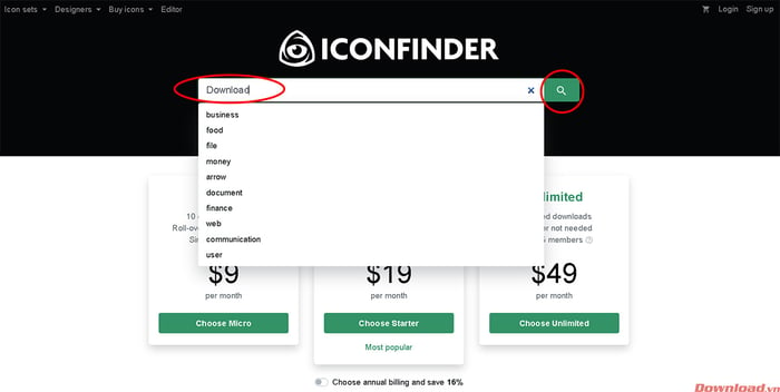 Iconfinder