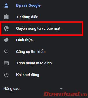 Quyền riêng tư