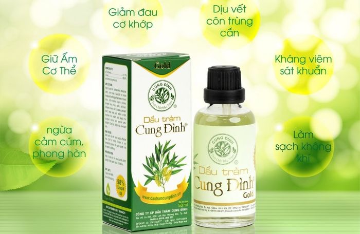 Dầu tràm Cung Đình Gold 50 ml